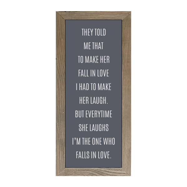 16x7 Thin Oak | Charcoal Canvas