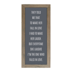 16x7 Thin Oak | Charcoal Canvas