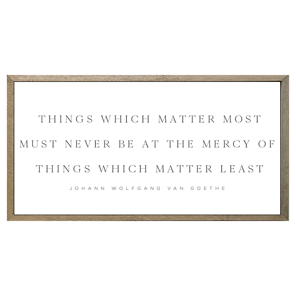 35x18 Thin Oak | White Canvas