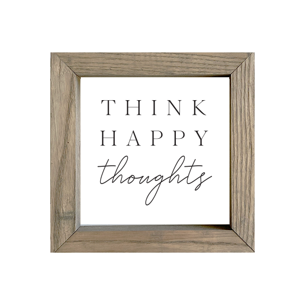 8x8 Thin Oak | White Canvas