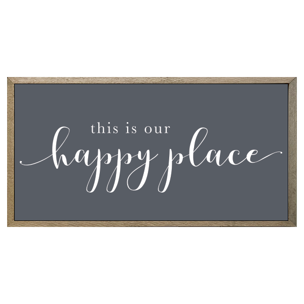 35x18 Thin Oak | Charcoal Canvas