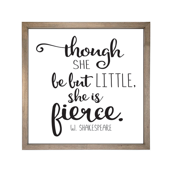 24x24 Thin Oak | White Canvas