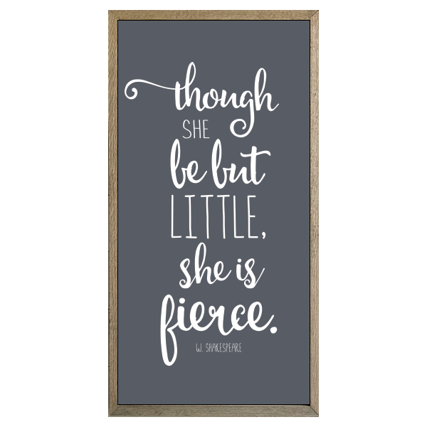 35x18 Thin Oak | Charcoal Canvas