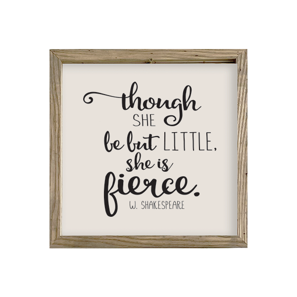 16x16 Thin Oak | Natural Canvas