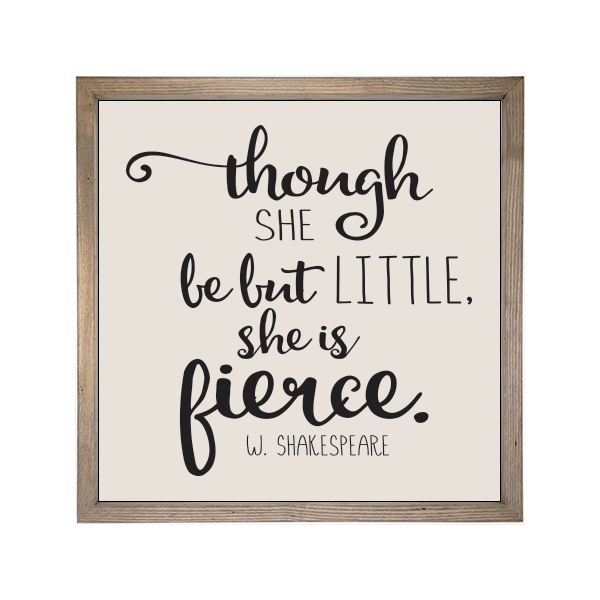 24x24 Thin Oak | Natural Canvas