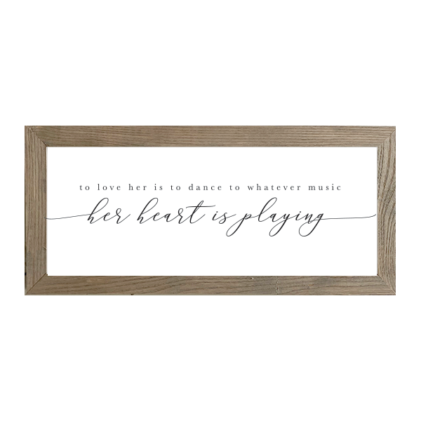 16x7 Thin Oak | White Canvas