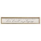 41x7 Thin Oak | Natural Canvas