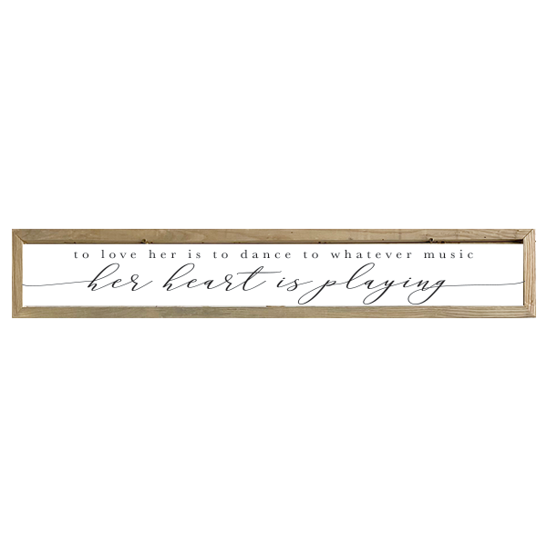 41x7 Thin Oak | White Canvas