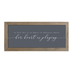 16x7 Thin Oak | Charcoal Canvas