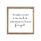 16x16 Thin Oak | White Canvas