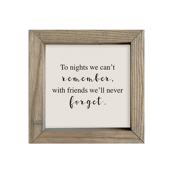 8x8 Thin Oak | Natural Canvas