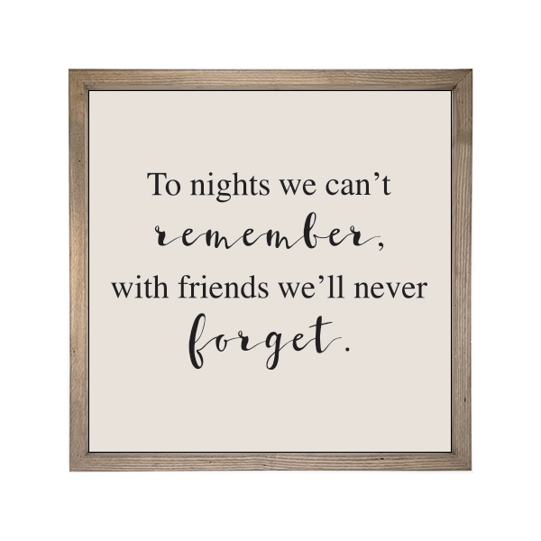 24x24 Thin Oak | Natural Canvas