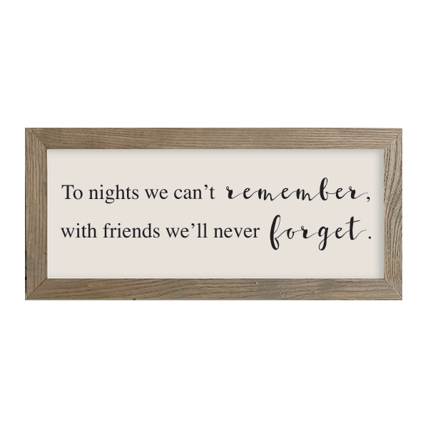 16x7 Thin Oak | Natural Canvas