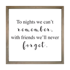 28x28 Thin Oak | Natural Canvas