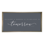 24x48 Thin Oak | Charcoal Canvas