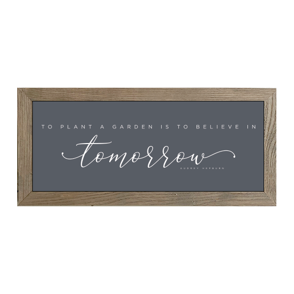 16x7 Thin Oak | Charcoal Canvas