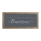 16x7 Thin Oak | Charcoal Canvas