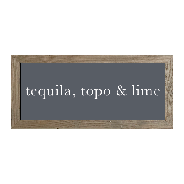 16X7 Thin Oak The Drink Collection