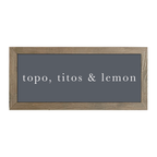 16X7 Thin Oak The Drink Collection