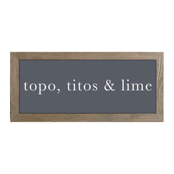 16X7 Thin Oak The Drink Collection