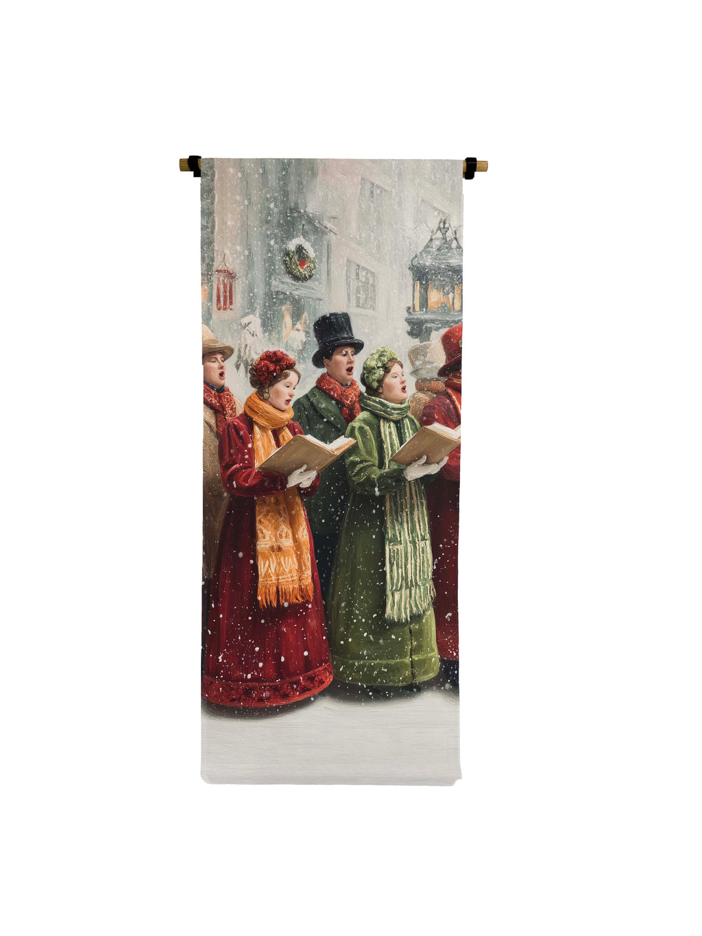 Traditional Carollers Scroll