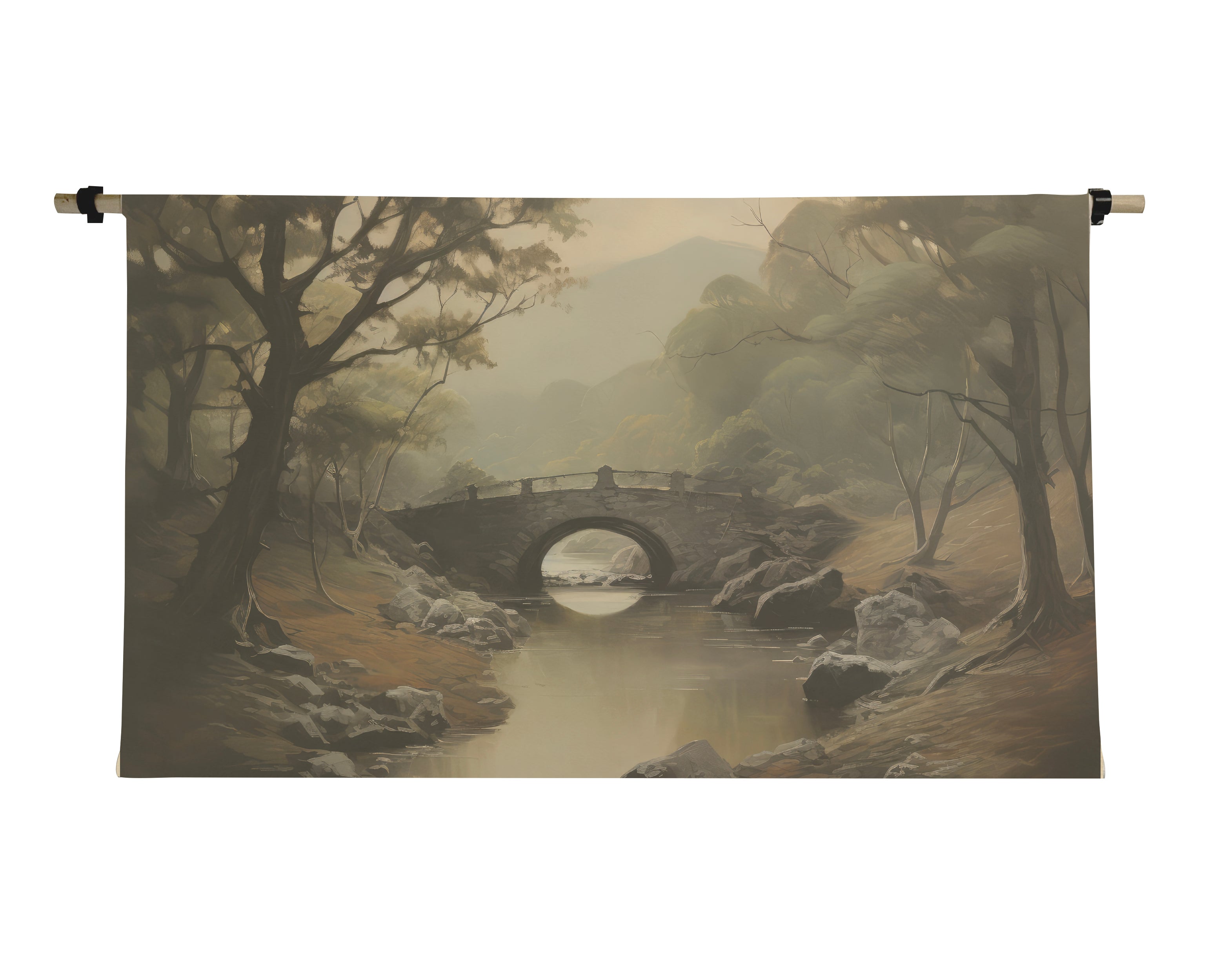 3'x6' Horizontal Canvas Scrolls