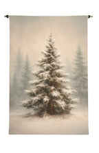 Vintage Christmas Tree Scroll