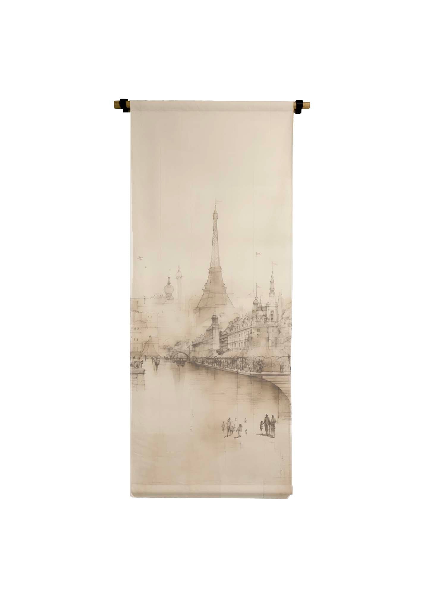 3'x6' Vertical Canvas Scrolls