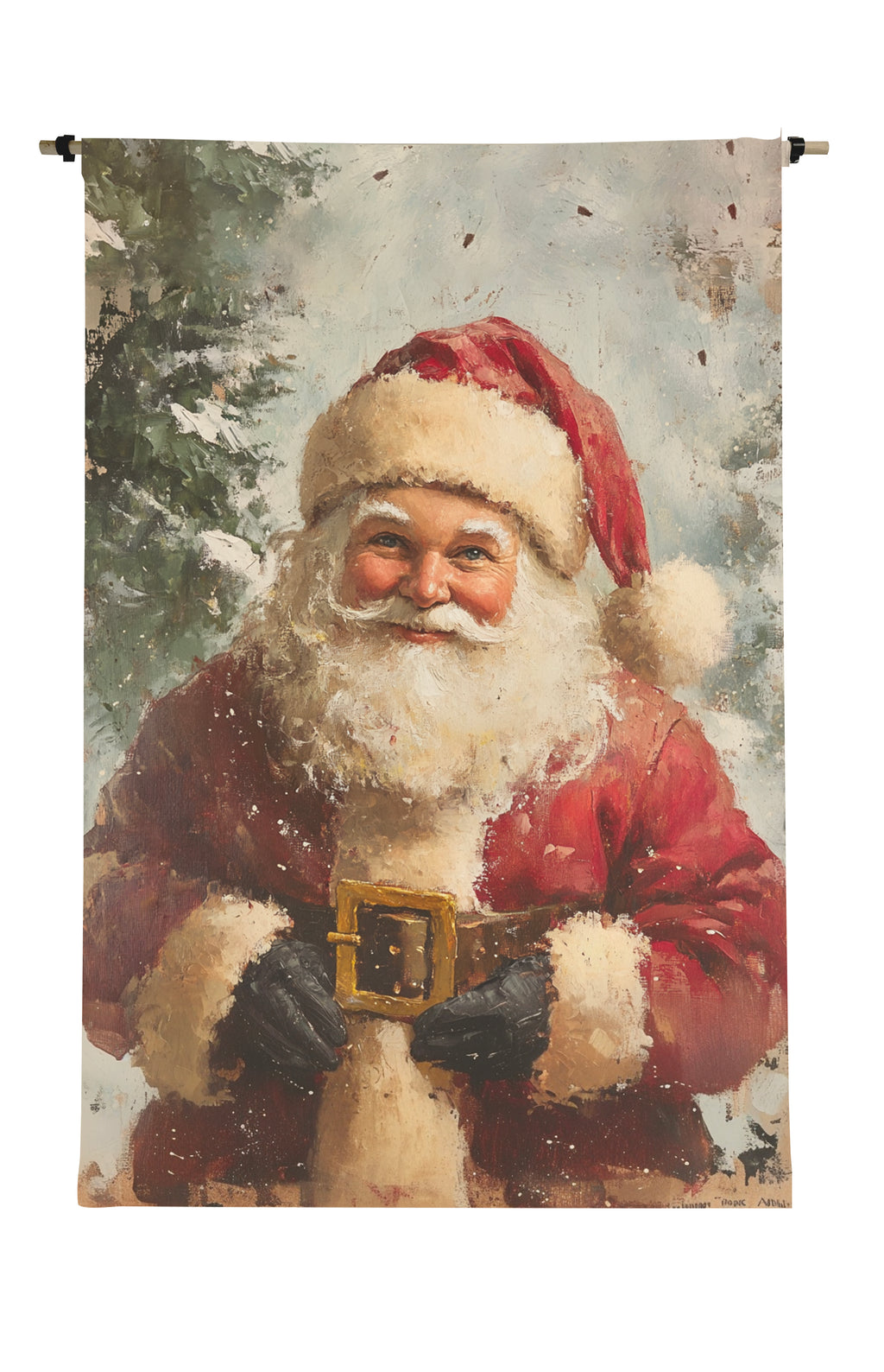 Vintage Santa #2 Scroll