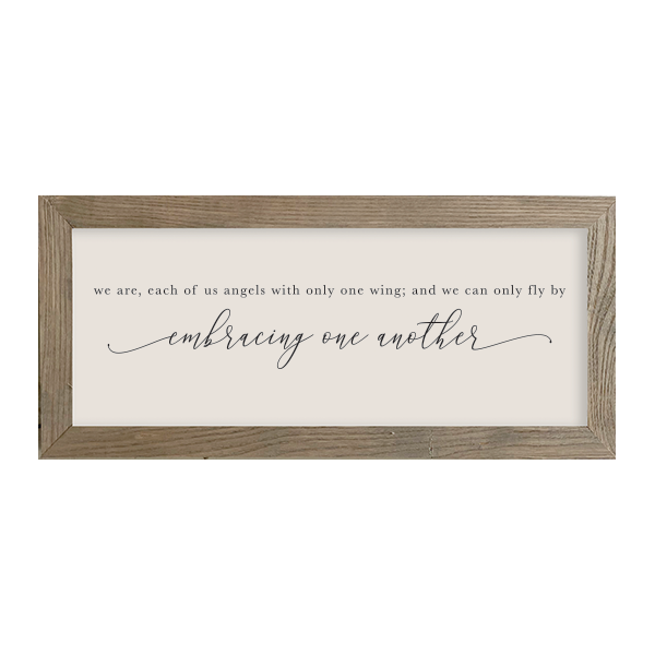 16x7 Thin Oak | Natural Canvas