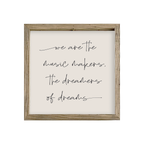 16x16 Thin Oak | Natural Canvas