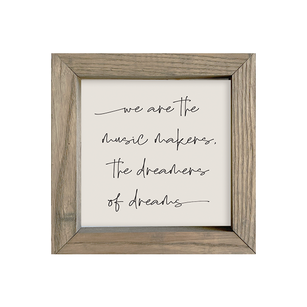 8x8 Thin Oak | Natural Canvas