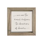 8x8 Thin Oak | Natural Canvas