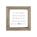 8x8 Thin Oak | White Canvas