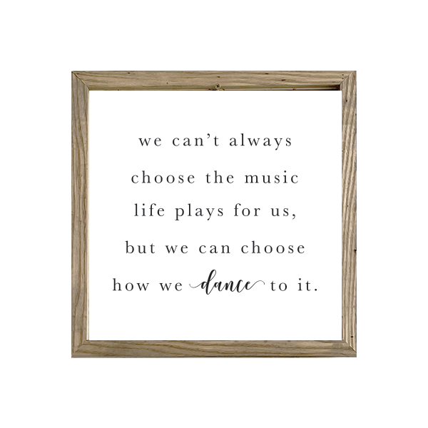 16x16 Thin Oak | White Canvas