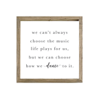 16x16 Thin Oak | White Canvas