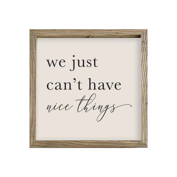 16x16 Thin Oak | Natural Canvas