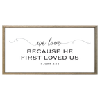 35x18 Thin Oak | White Canvas