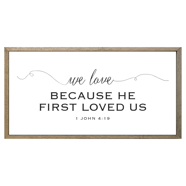 35x18 Thin Oak | White Canvas