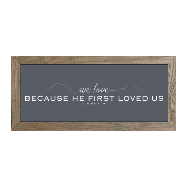 16x7 Thin Oak | Charcoal Canvas