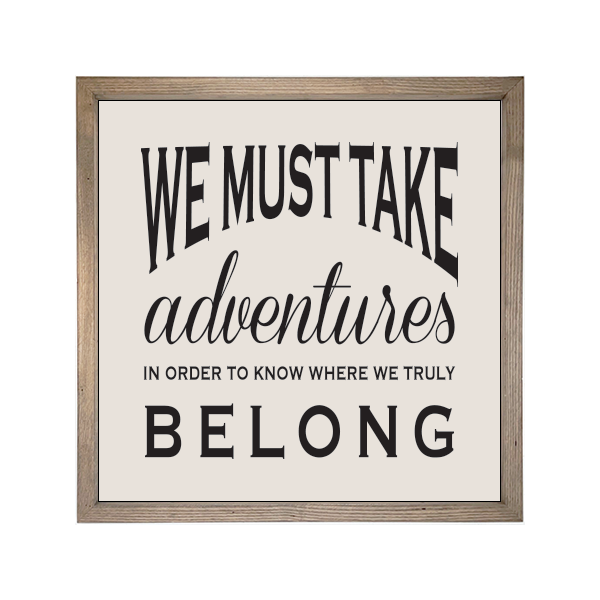 24x24 Thin Oak | Natural Canvas