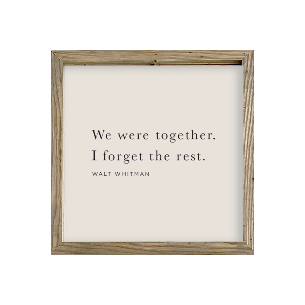 16x16 Thin Oak | Natural Canvas