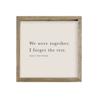 16x16 Thin Oak | Natural Canvas