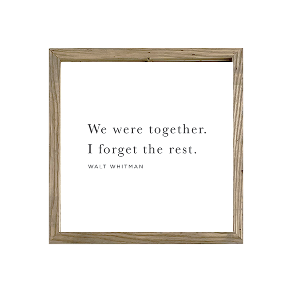 16x16 Thin Oak | White Canvas