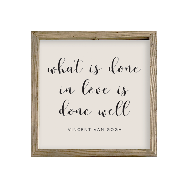 16x16 Thin Oak | Natural Canvas