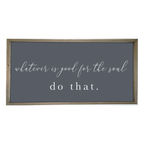 24x48 Thin Oak | Charcoal Canvas