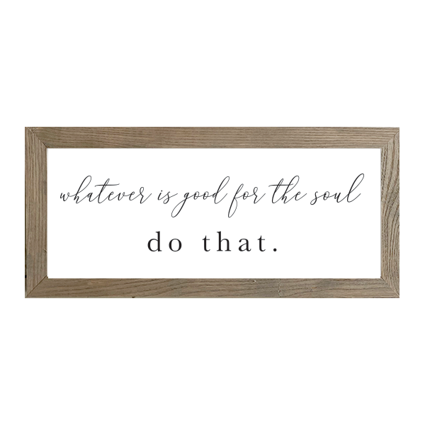 16x7 Thin Oak | White Canvas