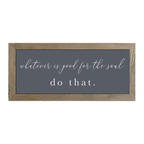 16x7 Thin Oak | Charcoal Canvas