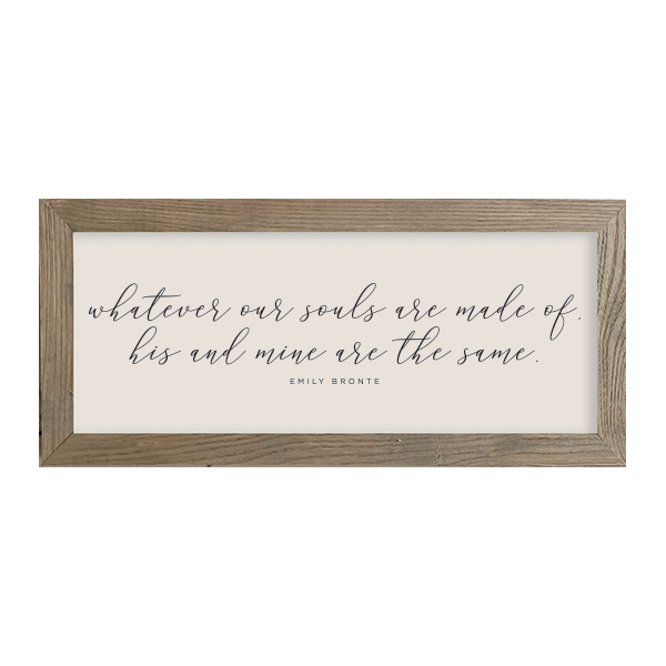 16x7 Thin Oak | Natural Canvas