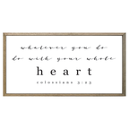 35x18 Thin Oak | White Canvas